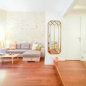 Appartement Happy - Bastille Garden Loft, Parijs