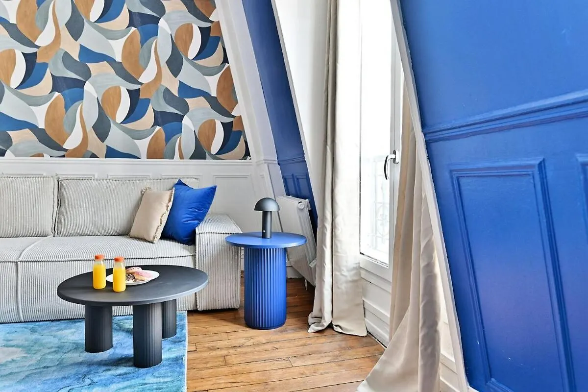 Apartment Appartement Paisible Centre De Paris - Bleu - IV