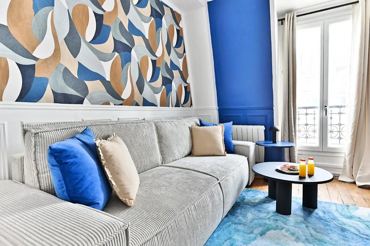 Apartment Appartement Paisible Centre De Paris - Bleu - IV
